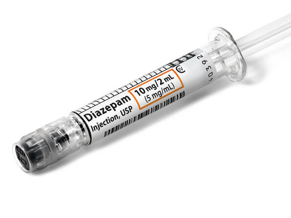 Diazepam 10mg 2mL vial