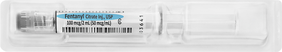 Fentanyl 100mcg 2mL Blister Packaging