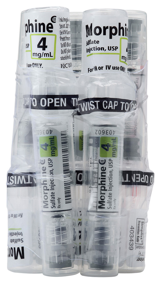 MicroVault Bundle image for 4 mg per 1 mL of Morphine
