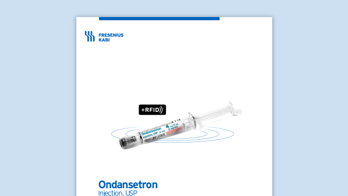 Ondansetron +RFID® Product Family Information Card